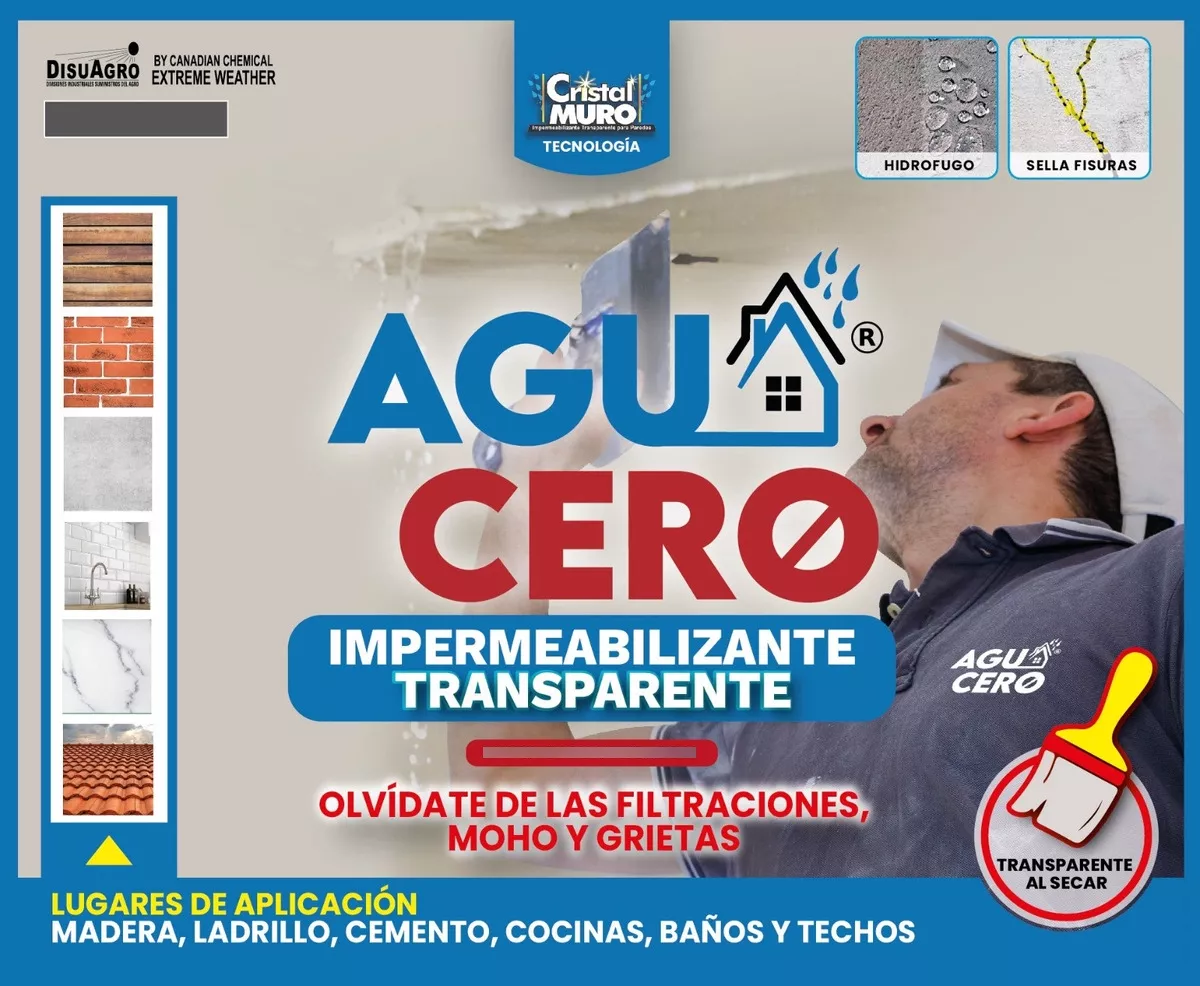 Sellador Impermeabilizante Aguacero™ 1 Litro